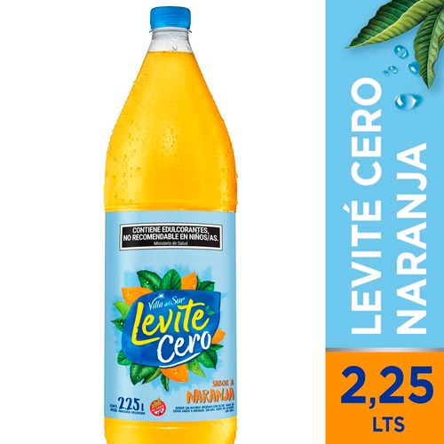 Saborizada Levite Cero Naranja 2.25lt