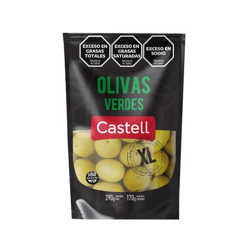 Aceituna Verde Xl Castell X 170 Doy Pack