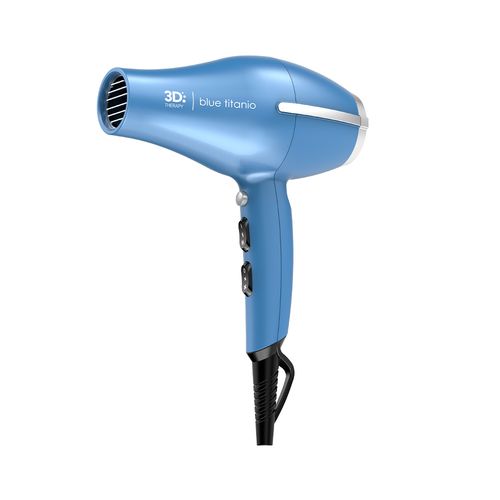 Secador De Pelo  Tempo Compact  3d Blue Ga.ma