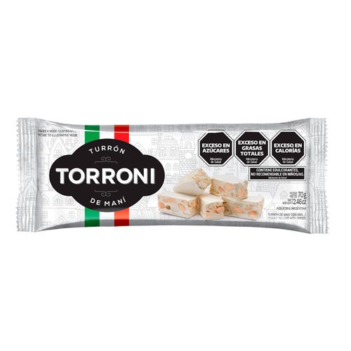 Turron De Mani Torroni - 70 Gr