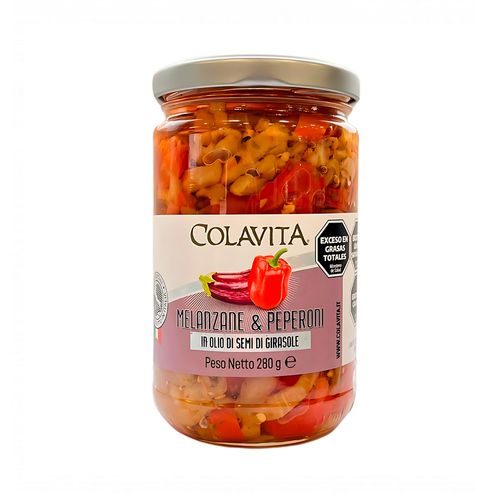 Conserva Colavita Melanzane E  Peperoni X 280 Gr