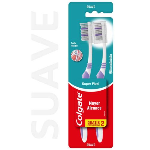 Cepillo De Dientes Colgate Super Flexi 2 U