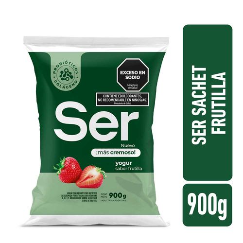 Yogur Ser Frut Sachet 900g