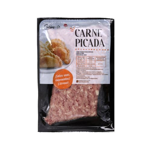 Carne Vacuna Picada Común