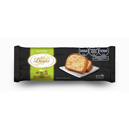 Budin 100 Ducados Manzana Y Canela 170 Gr