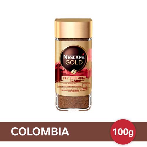 Cafe Nescafe Gold Origenes Colombia 100 Gr