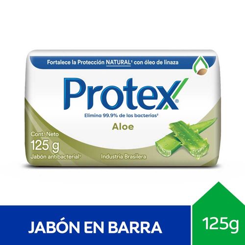 Jabón De Tocador Protex Aloe 125 Gr