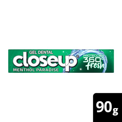 Pasta Dental En Gel Menthol Paradise X 90 G Close Up