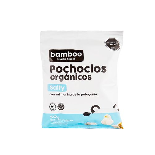 Pochoclo Orgánico Bamboo Sal Marina 30 Gr