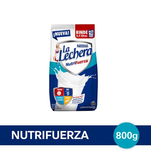 Leche En Polvo La Lechera Paq800g