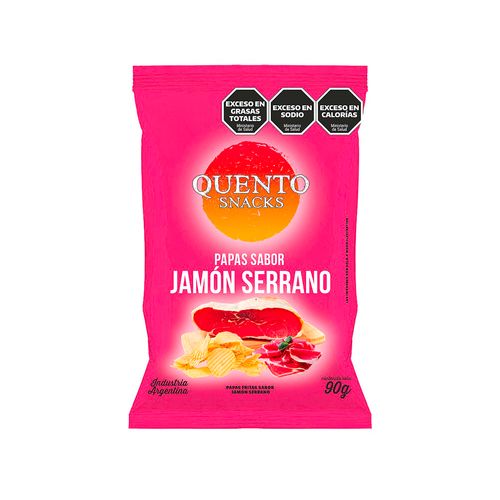 Papas Fritas Quento Snacks Jamon Serrano