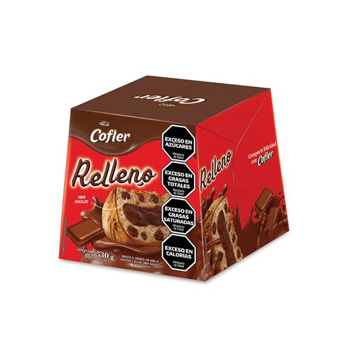 Pan Dulce Cofler Relleno Choc 530 Gr