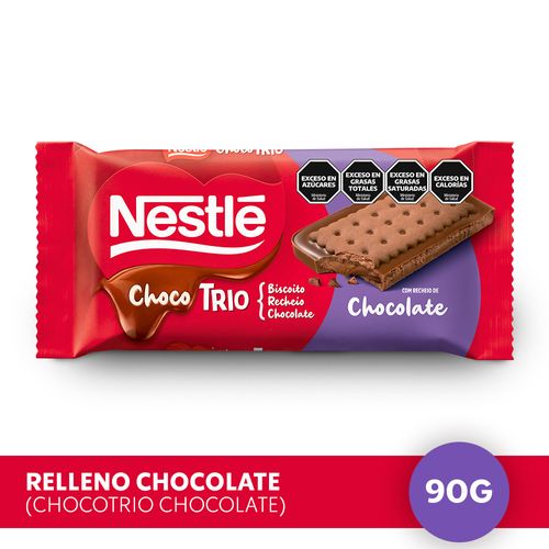 Nestlé Choco Trio Chocolate - 90 Gr