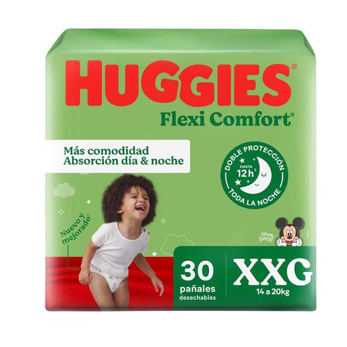 Pañales Huggies Flexi Comfort Disney Xxg X30 U