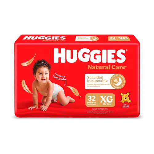 Pañales Huggies Supreme Care Xg 32u