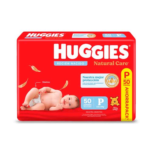 Pañales Huggies Supreme Care P 50u