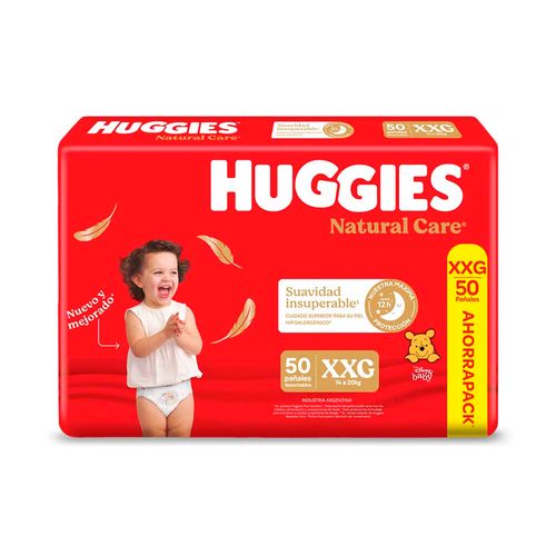 Pañal Huggies Supreme Care Xxg 50u