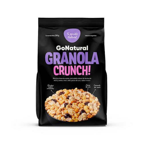 Granola Go Natural Crunch 290gr