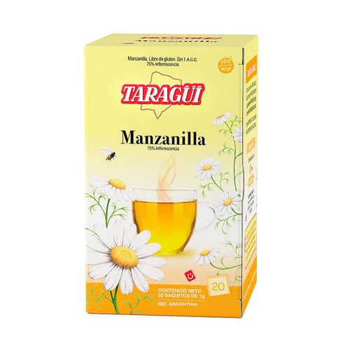 Té Taragui Silvestre Manzanilla 20gr