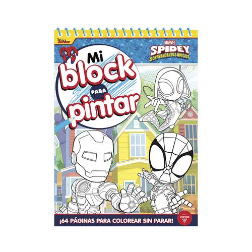 Libro Spidey-block Anillado Vertice