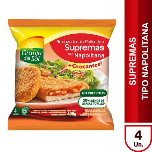 Supremas Granja Del Sol Napolitana 400 Gr