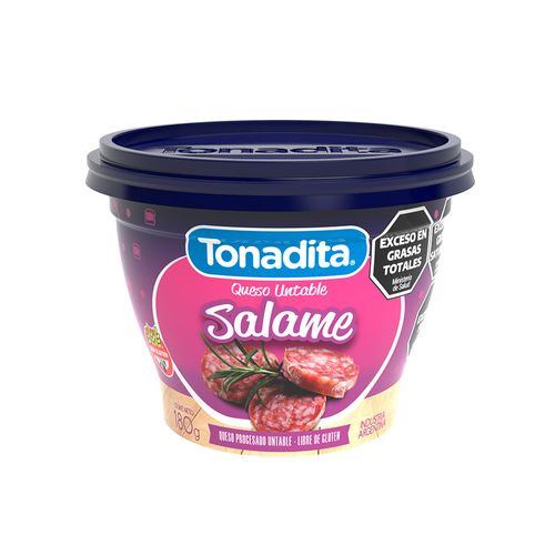 Queso Untable Tonadita Salame