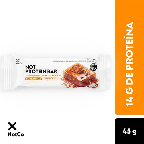 Barra De Proteinan bar Almond Salted X 45 Gr Notprotei