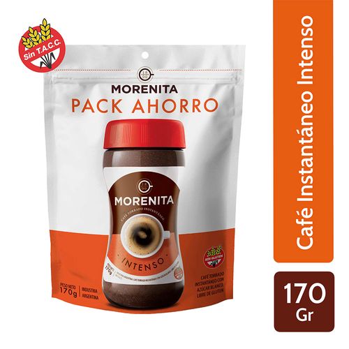 Cafe Insta Intenso X 170 Gr La Morenita