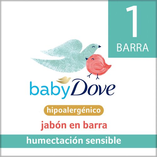 Jabón En Barra Dove Humectación Sensible 75 Gr