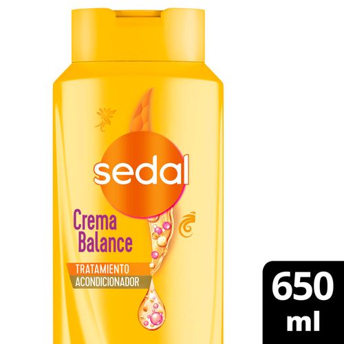 Acondicionador Crema Balance 650 Ml Sedal