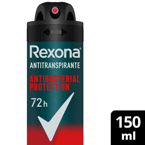 Desodorante ANTIBACTERIAL Protection Men 150 Ml Rexona