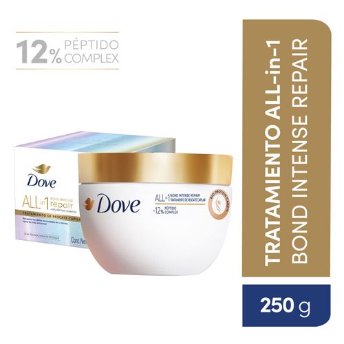 Máscara De Tratamiento Dove Bond Intense Repair 250 Gr