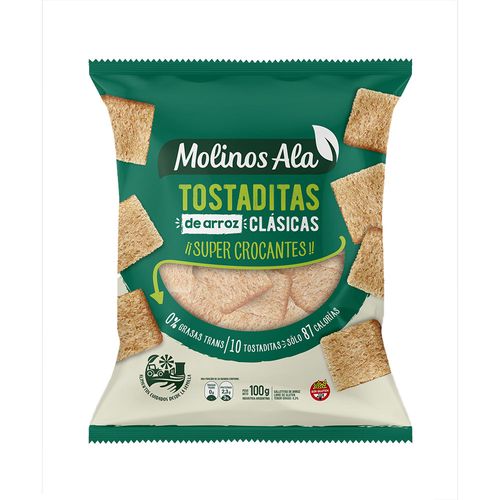 Tostadas Clasicas 100 X Gr Molinos Ala