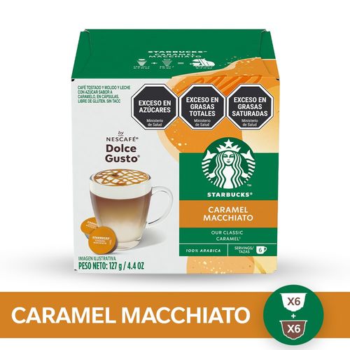 Starbucks® Cápsulas Caramel Macchiato 12 U