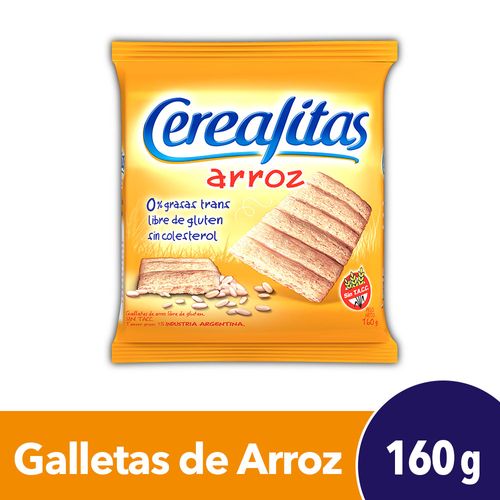 Galletas De Arroz Cerealitas 160 Gr