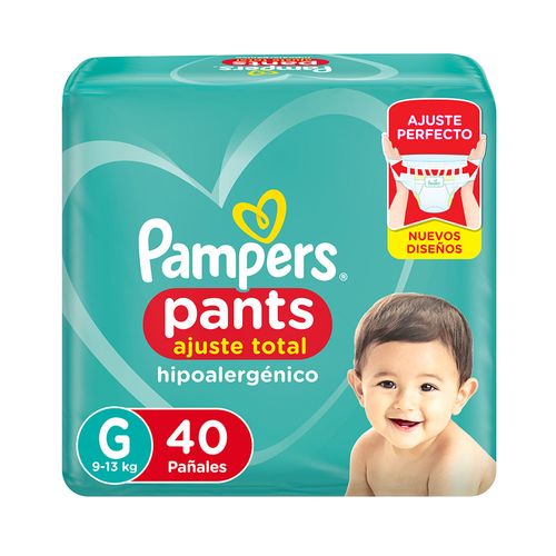 Pañales Pants Confort Sec G 40 U Pampers