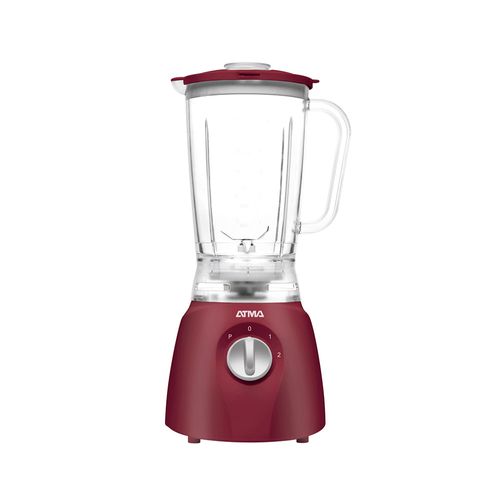 Licuadora De Vaso Roja Atma: 2 Velocidades 500w, 1.5lts