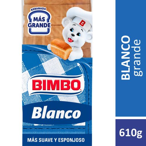 Pan Blanco X 640 Gr Bimbo