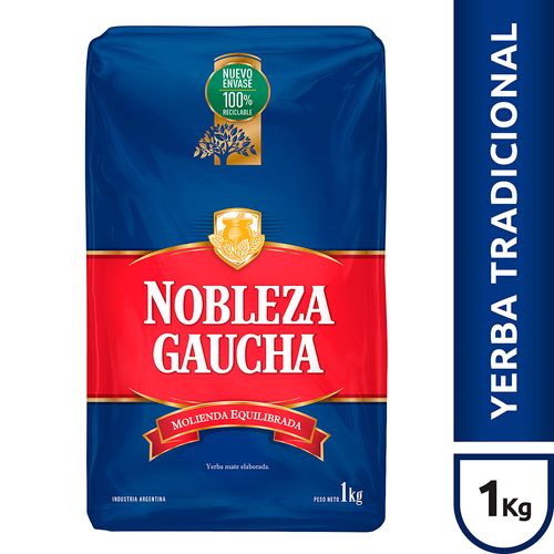 Yerba Mate Selección Nobleza Gaucha 1 Kg