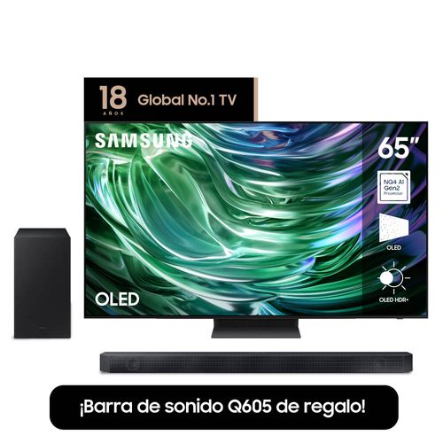 Tv 65" Oled S90d Con Barraq605 Samsung.