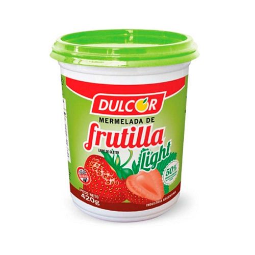 Mermelada Dulcor Light Frutilla 420 Gr