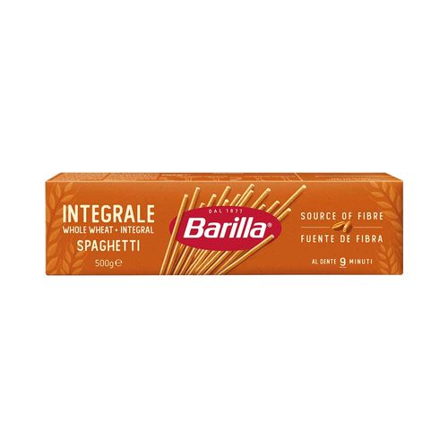 Fideos Spaghetti Integrales Barilla 500 Gr