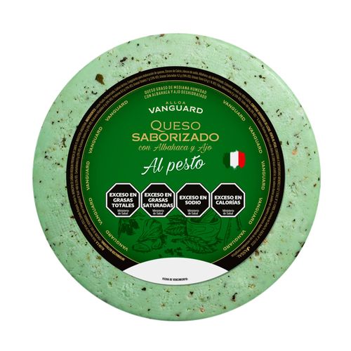 Queso  Alloa Vanguard Pesto X Kg