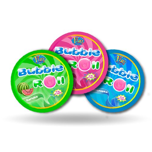 Chicle En Rollo Bubble Roll Fun