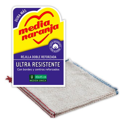 Rejilla Media Naranja Doble Reforzada