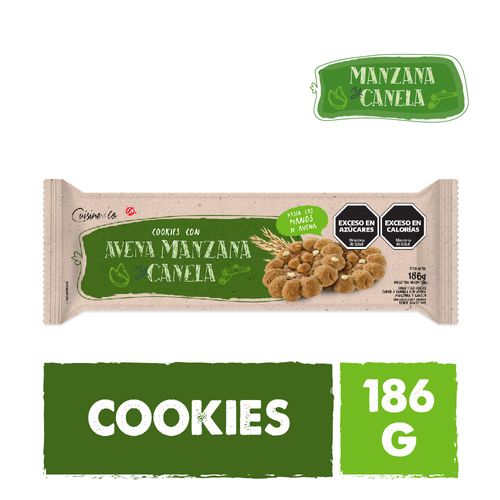 Galletitas Con Avena, Manzana Y Canela C&co 18