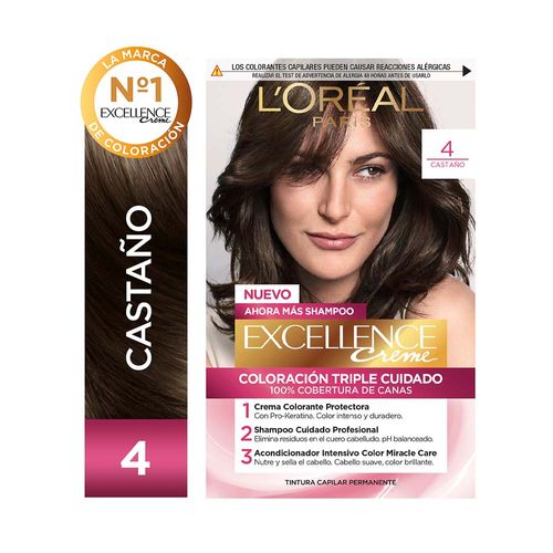 Coloracion Renovacion Tono 4 Excellence