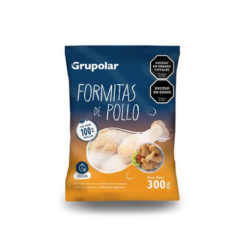 Formitas De Pollo Grupolar 300 Gr