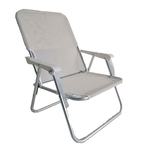 Silla Playa Sand Aluminio Blanco Outzen