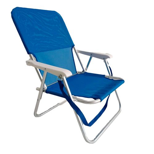 Silla Playa Sand Aluminio Azul Outzen